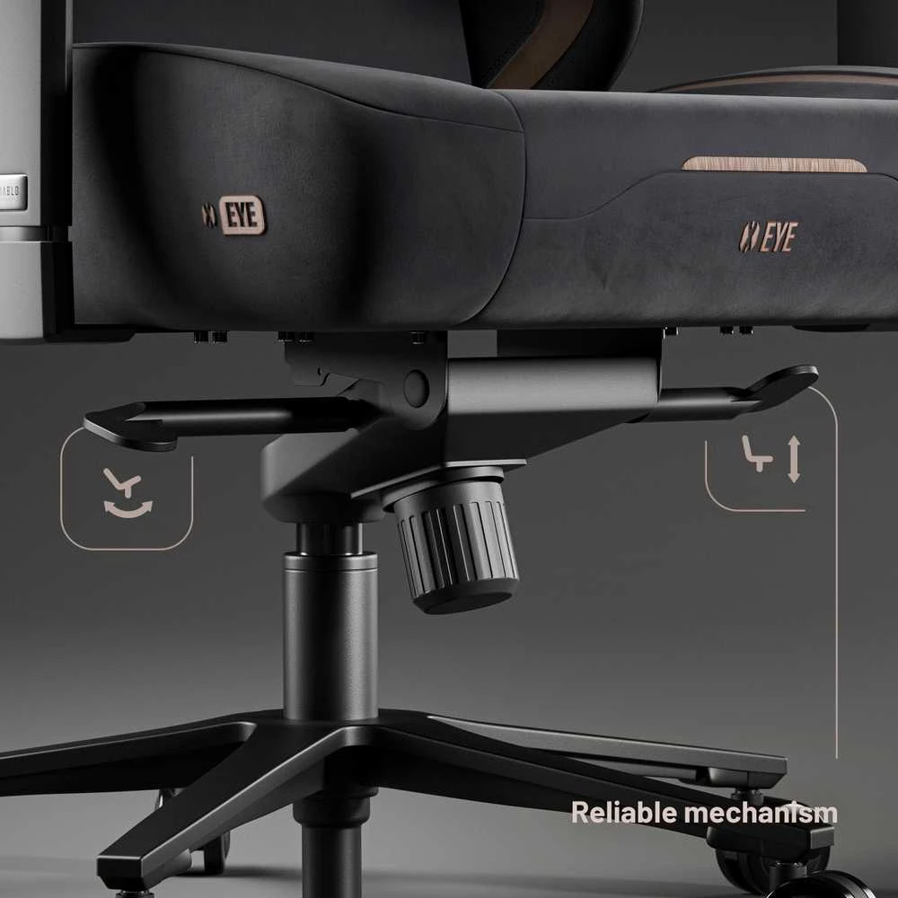 Diablo Chairs Diablo X-Eye 2.0 Normal Size Soft Juodas ergonominė kėdė