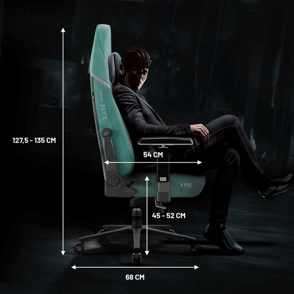 Diablo Chairs Diablo X-Eye Prime Normal Size - Mystic Mint ergonominė kėdė