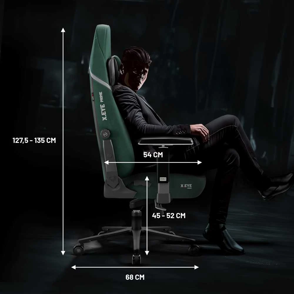 Diablo Chairs Diablo X-Eye Prime Normal Size - Forest Žalias ergonominė kėdė