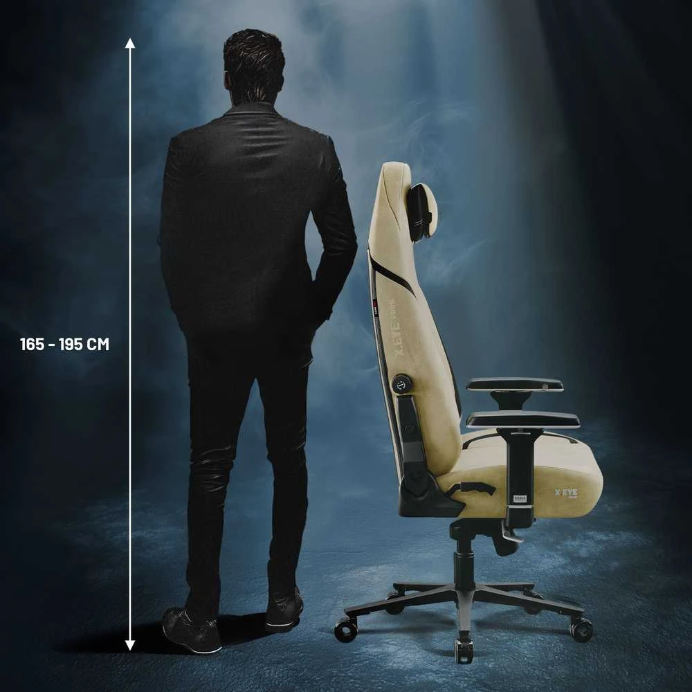 Diablo Chairs Diablo X-Eye Prime Normal Size - Broken Gold ergonominė kėdė