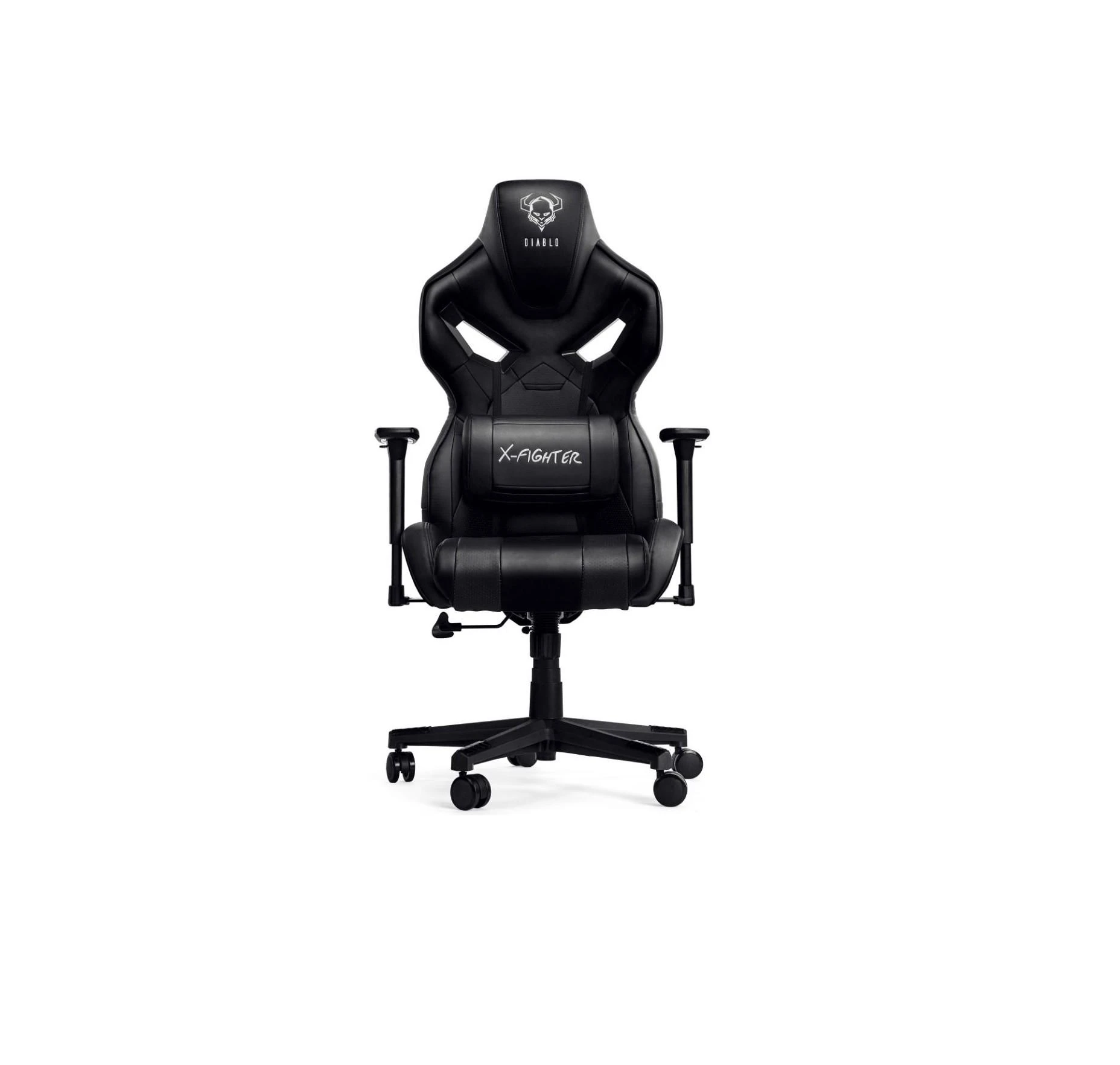 Diablo Chairs DIABLO X-FIGHTER Juodas Ergonominė Kėdė