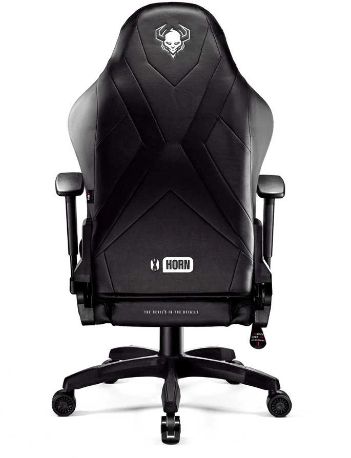 Diablo Chairs Diablo X-Horn 2.0 King Size Juodas ergonominė kėdė