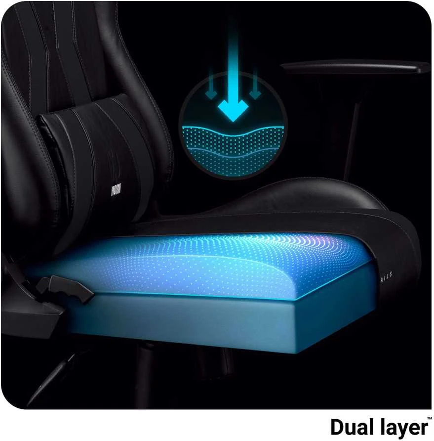 Diablo Chairs Diablo X-Horn 2.0 King Size Juodas ergonominė kėdė