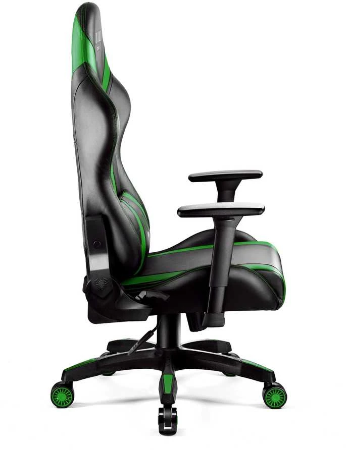 Diablo Chairs Diablo X-Horn 2.0 Normal Size Juodas-Žalias ergonominė kėdė