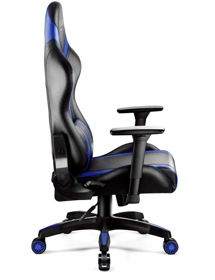 Diablo Chairs Diablo X-Horn 2.0 Normal Size Juodas-Mėlyna ergonominė kėdė