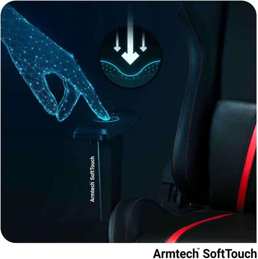 Diablo Chairs Žaidimų kėdė Diablo X-One 2.0 Gaming Chair Normal, Juoda-raudona