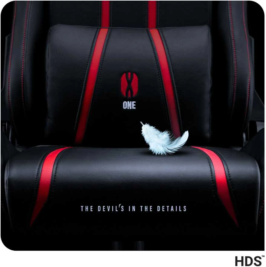 Diablo Chairs Žaidimų kėdė Diablo X-One 2.0 Gaming Chair Normal, Juoda-raudona