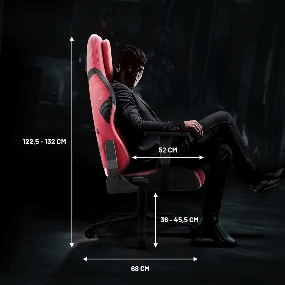 Diablo Chairs Diablo X-One Prime Normal Size - Bloody Mary ergonominė kėdė