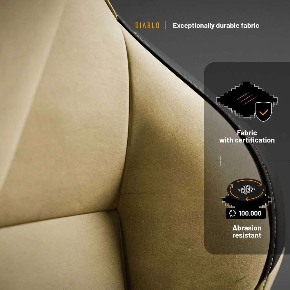 Diablo Chairs Diablo X-One Prime Normal Size - Broken Gold ergonominė kėdė