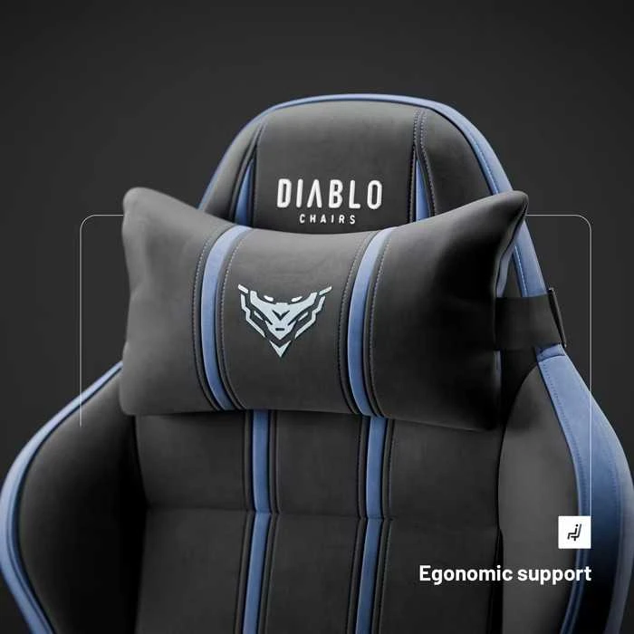Diablo Chairs Mėlyna Diablo X-One 2.0 Normalaus Dydžio Naktinė Mėlyna