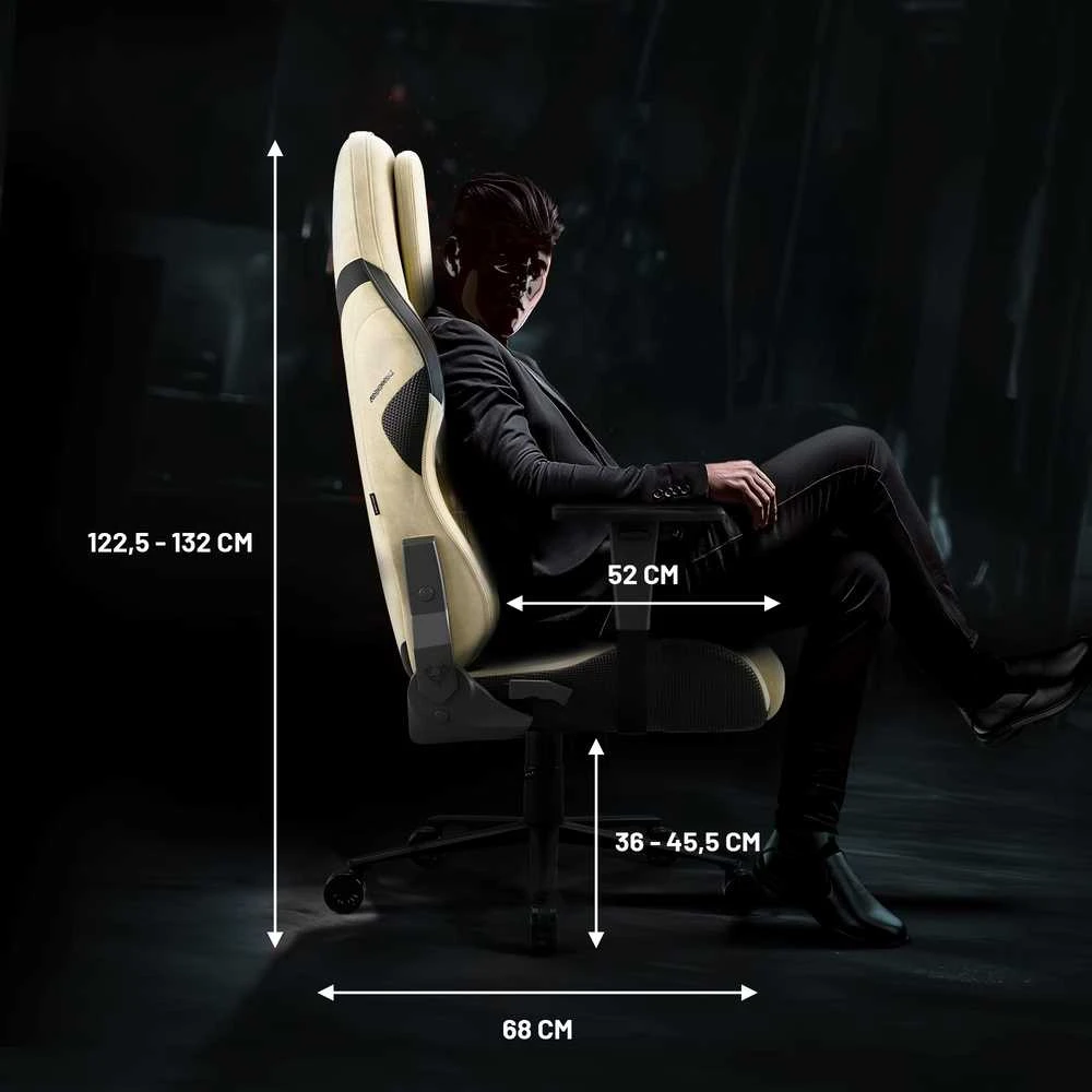 Diablo Chairs Diablo X-One Prime Normal Size - Broken Gold ergonominė kėdė