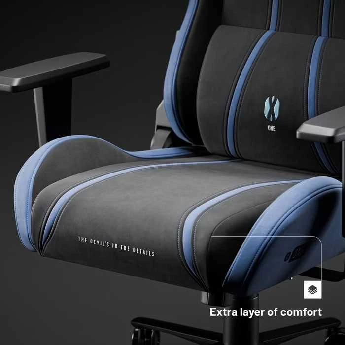 Diablo Chairs Mėlyna Diablo X-One 2.0 Normalaus Dydžio Naktinė Mėlyna