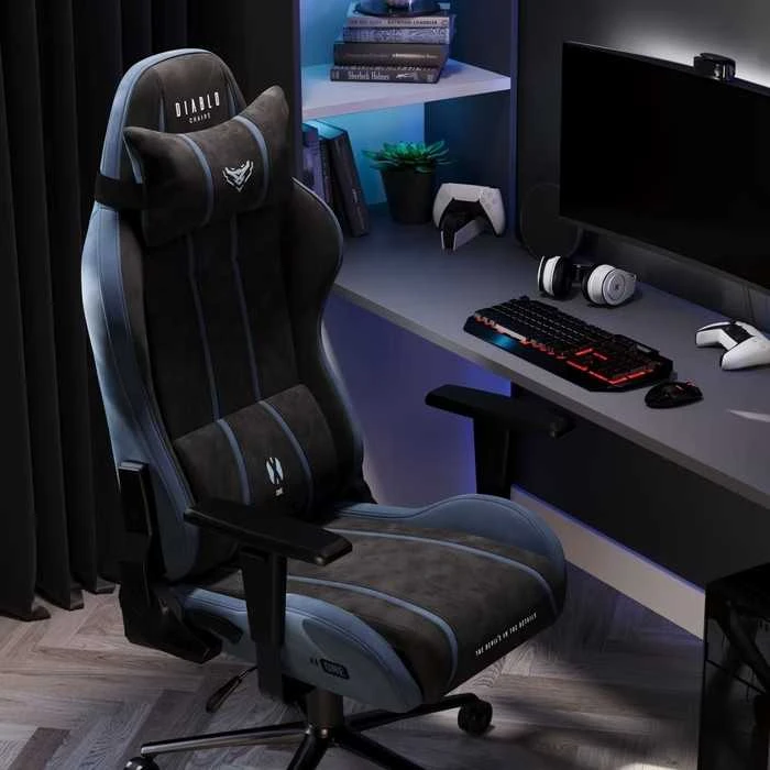 Diablo Chairs Mėlyna Diablo X-One 2.0 Normalaus Dydžio Naktinė Mėlyna