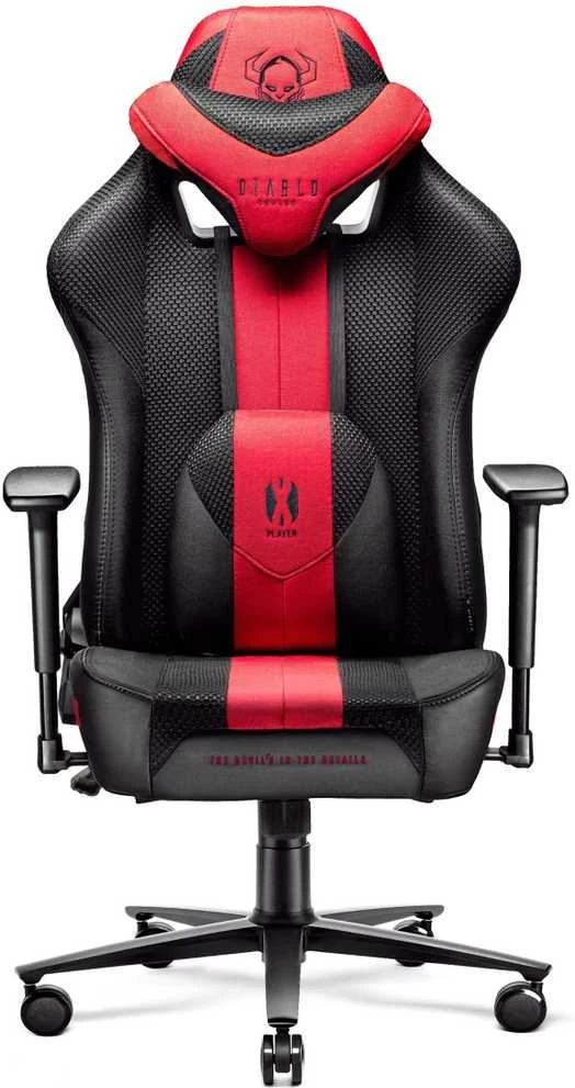 Žaidimų kėdė Diablo X-Player 2.0 Gaming Chair Normal, Juoda-raudona