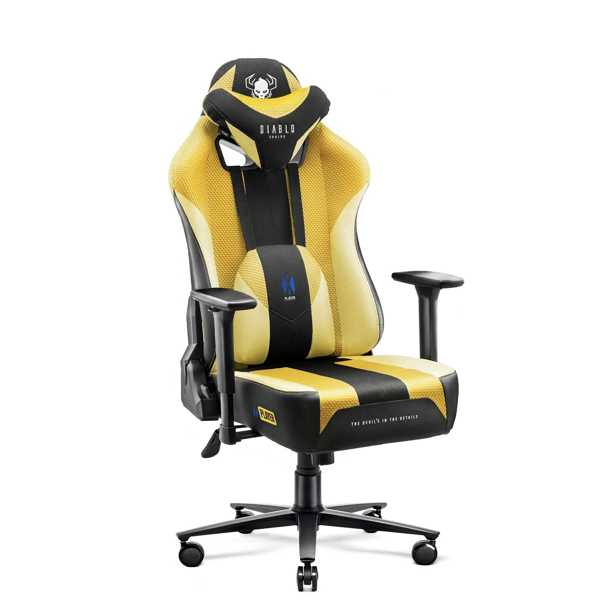 Diablo Chairs Diablo X-Player 2.0 Normal Size Dark Sunflower ergonominė kėdė