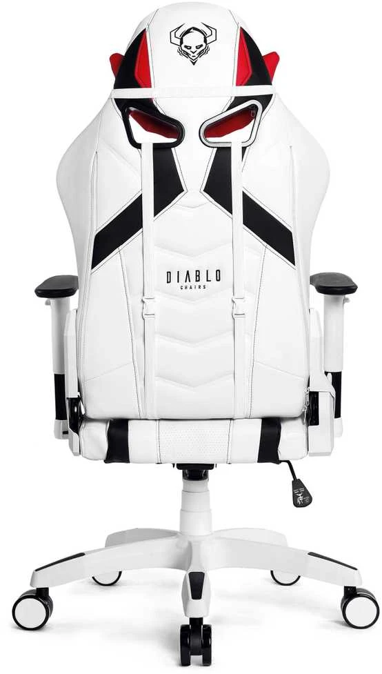 Diablo Chairs Diablo X-Ray 2.0 Normal Size Juodas-Baltas ergonominė kėdė