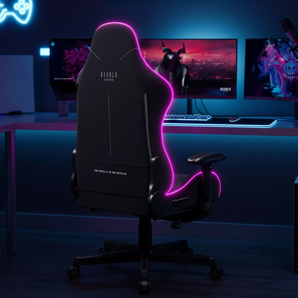 Diablo Chairs Diablo X-ST4RTER LED juoda