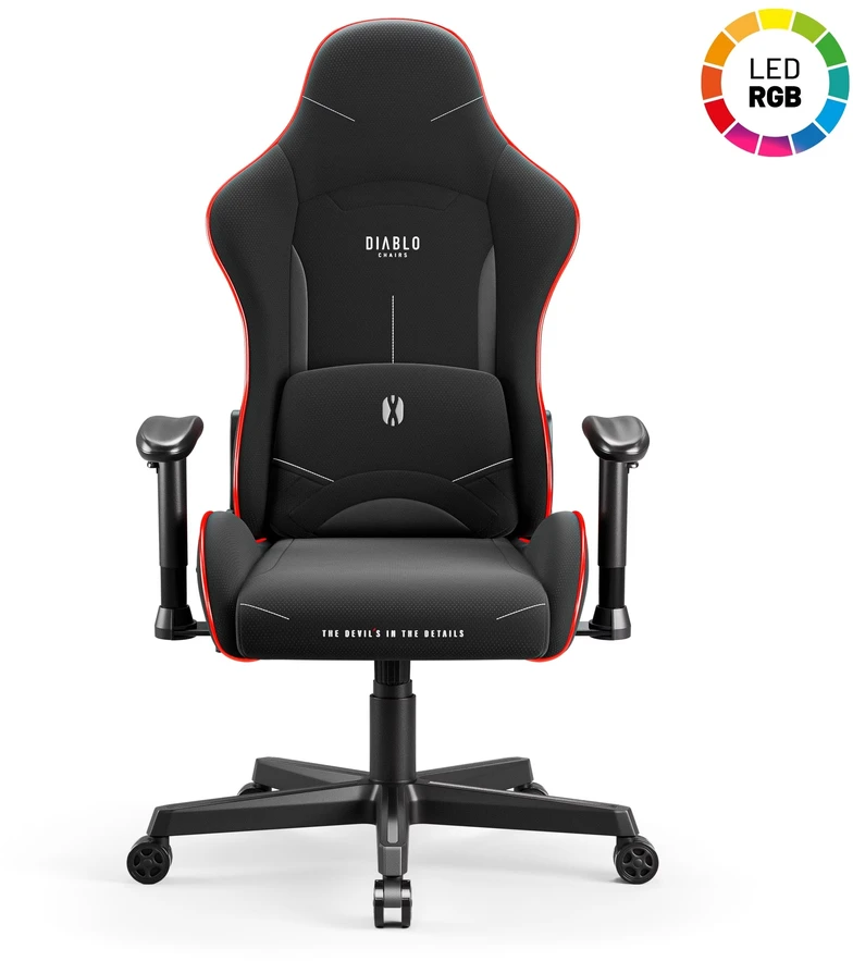 Diablo Chairs Diablo X-ST4RTER LED juoda