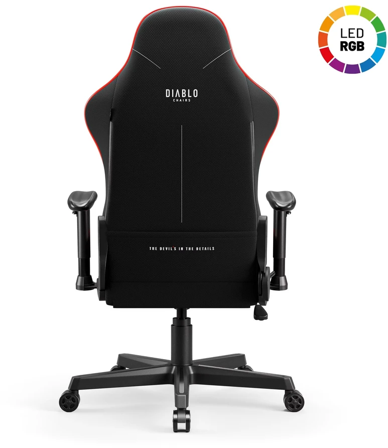 Diablo Chairs Diablo X-ST4RTER LED juoda