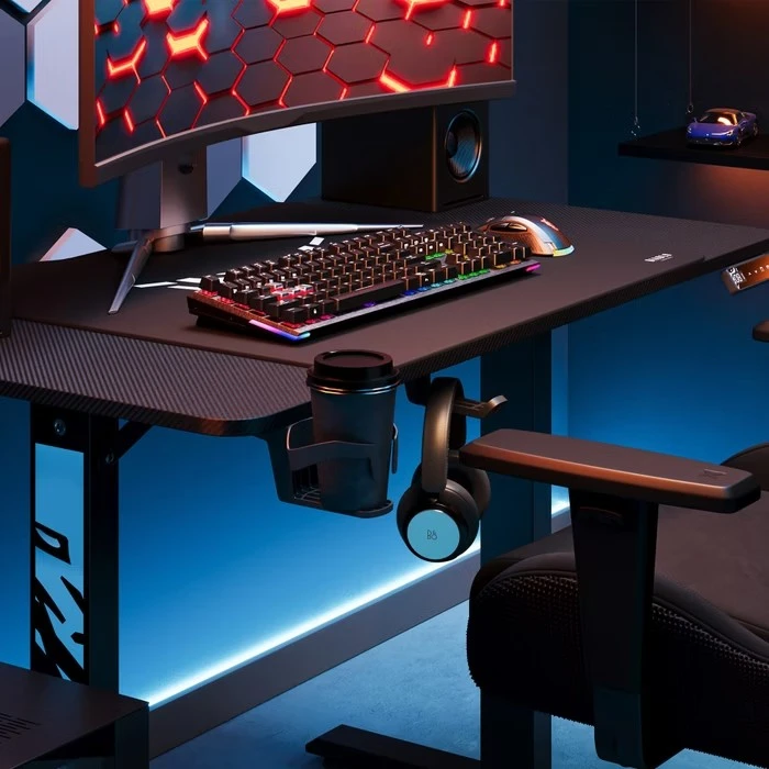 Diablo Chairs Diablo X-TENSIO 1100 Electric Desk juoda