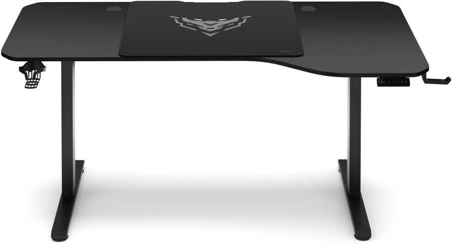 Diablo Chairs Diablo X-Tension 1400 Juodas elektra reguliuojamas Žaidimų Stalas | 1400 x 600 x 1170 mm