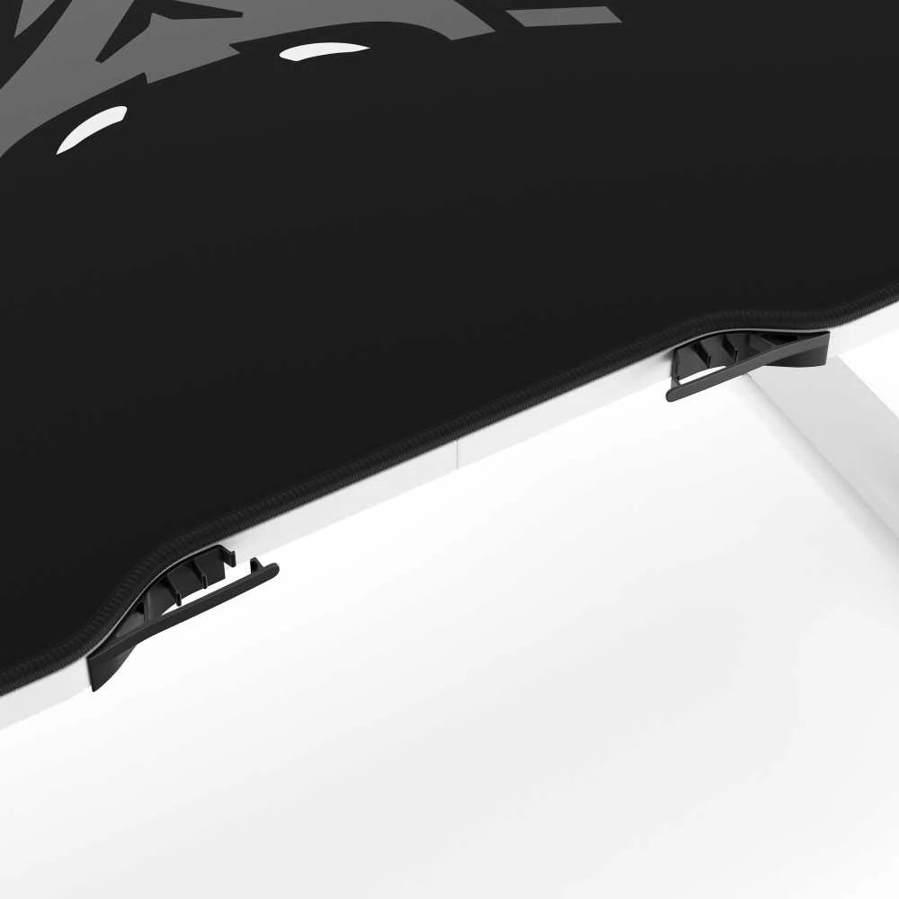 Diablo Chairs Diablo X-Tension 1600 Baltas elektra reguliuojamas Žaidimų Stalas | 1600 x 600 x 1170 mm