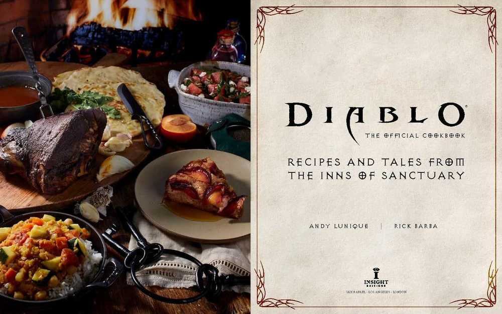 Insight Insight Editions Diablo: The Official Cookbook: Recipes and Tales from the Inns of Sanctuary
