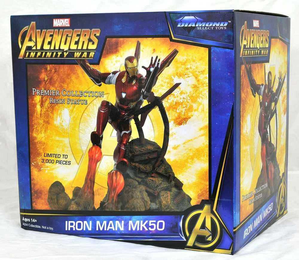 Diamond Select Toys Avengers 3 - Iron-Man MK50 Resin statula | 25cm
