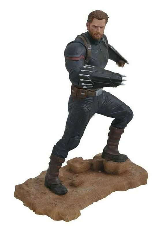 Diamond Select Toys Marvel Gallery Avengers 3 - Captain America statula | 23 cm