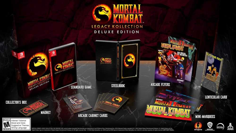 „Digital Eclipse Mortal Kombat Legacy“ kolekcija – prabangus leidimas