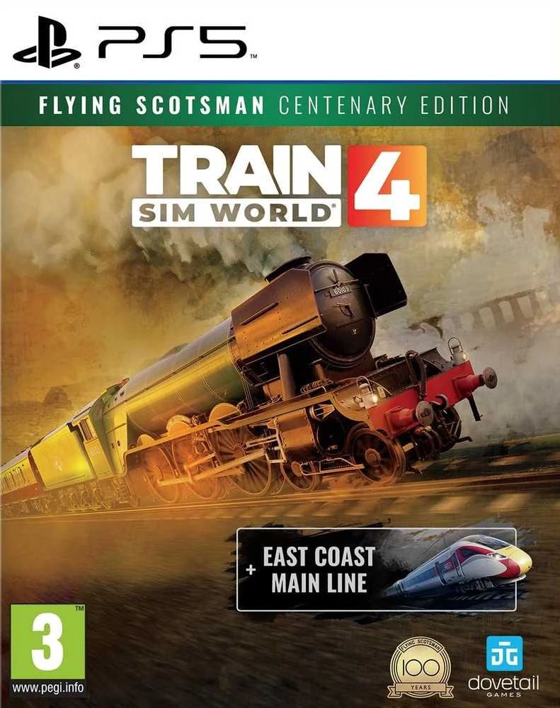 „Dovetail Games Train Sim World 4 Flying Scotsman“ (šimtmečio leidimas) PS5