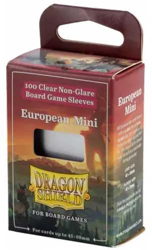 Dragon Shield Board Game Sleeves - European Mini (100 vnt.)