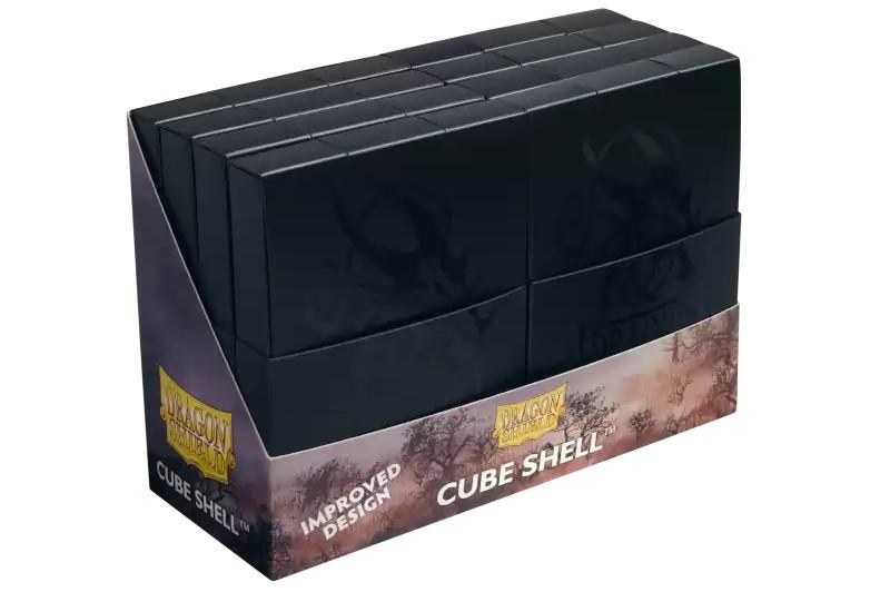 Dragon Shield Cube Shell - Shadow Juodas (8 Vnt)