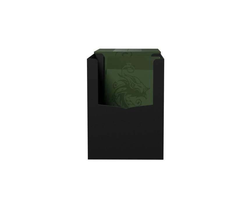 Dragon Shield Double Shell Deck Box - Forest Žalias/Juodas