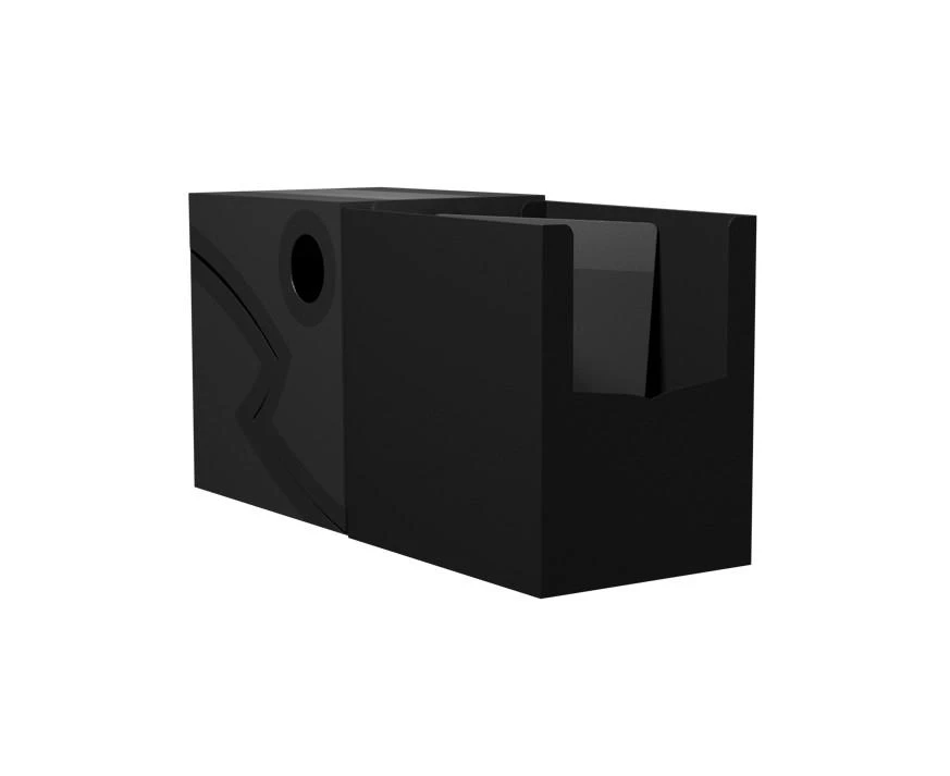 Dragon Shield Double Shell Deck Box - Shadow Juodas/Juodas