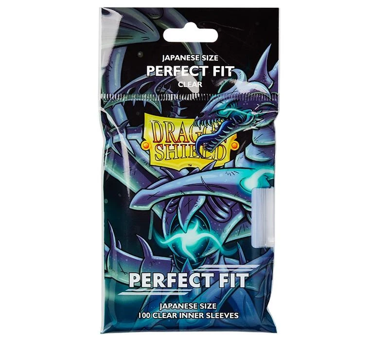 Dragon Shield Japanese Size Perfect Fit Inner Sleeves - Clear (100 Vnt)