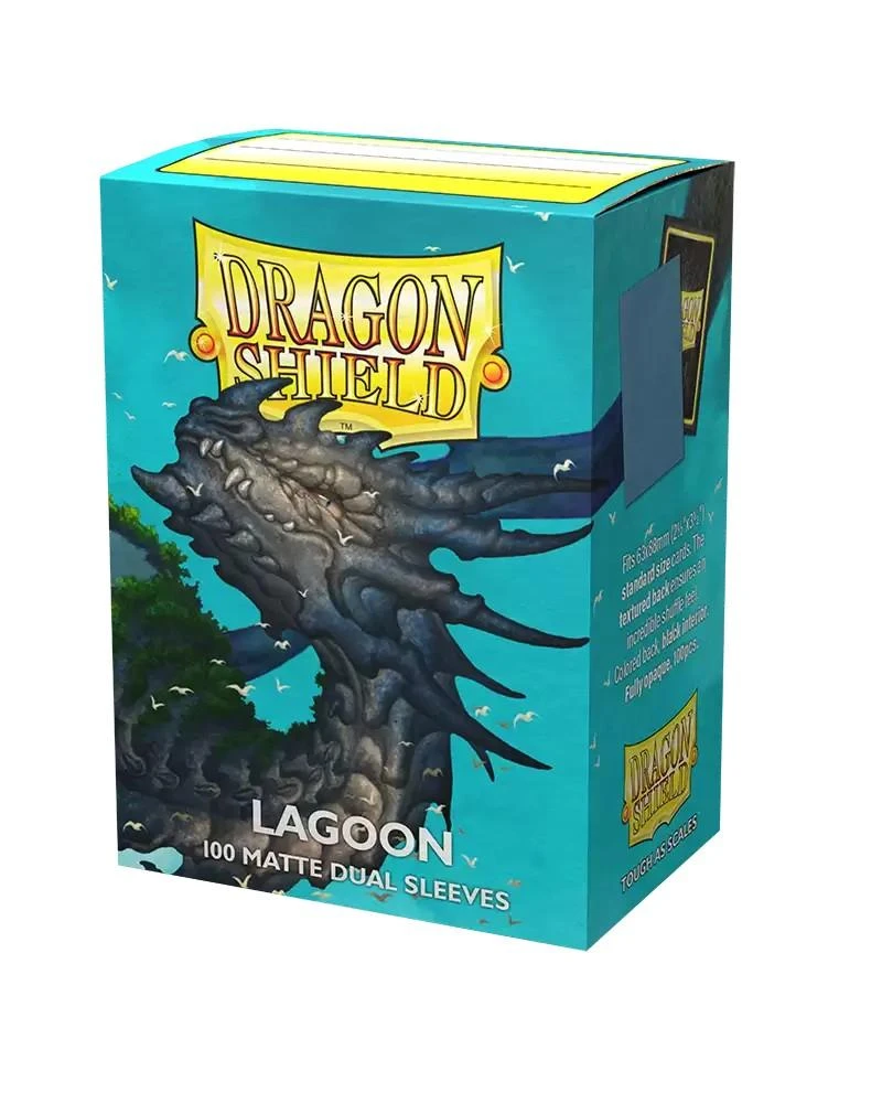 Dragon Shield Standard Matte Dual Sleeves - Lagoon (100 Vnt)