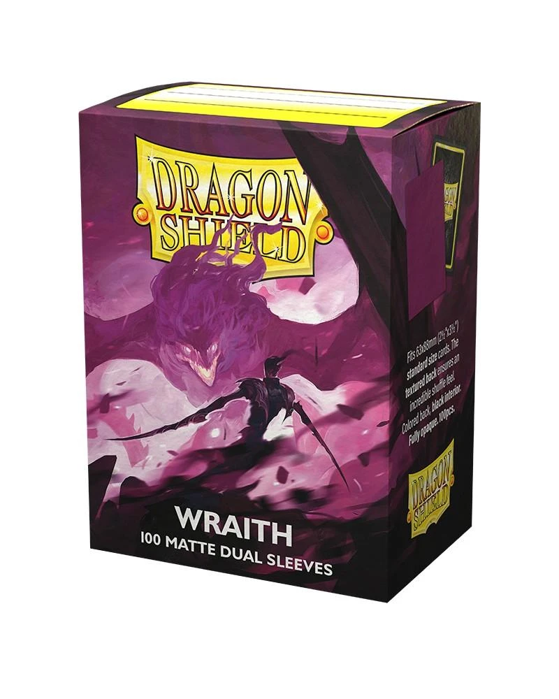 Dragon Shield Standard Matte Dual Sleeves - Wraith (100 Vnt)