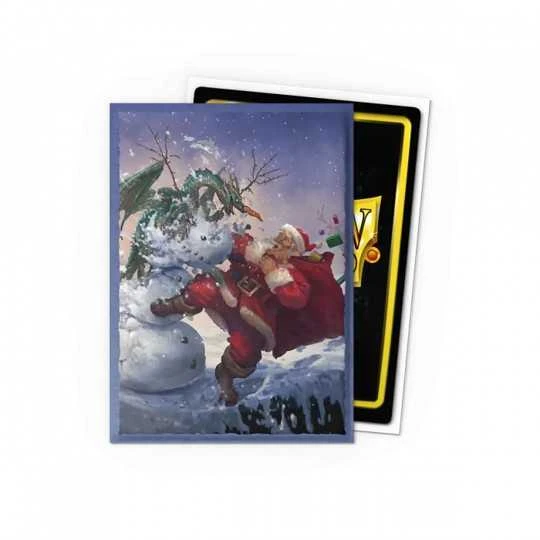 Dragon Shield Standard size Brushed Art Sleeves - Christmas 2025 (100 Sleeves)