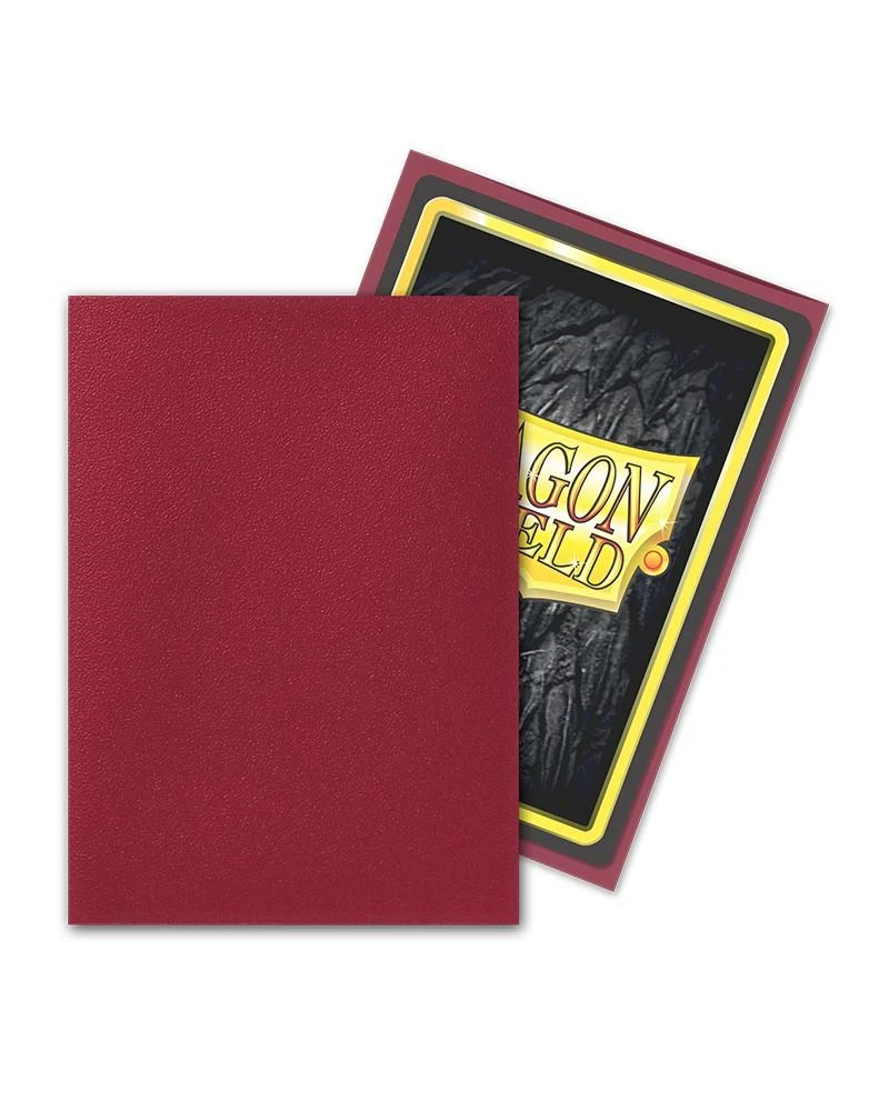 Dragon Shield Standard Sleeves - Matte Blood Raudona 'Simurag' (100 Vnt)