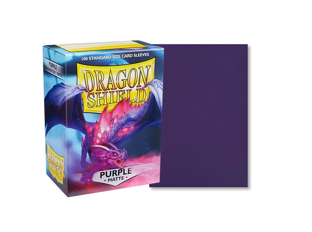 Dragon Shield Standard Sleeves - Matte Violetinė (100 Vnt)