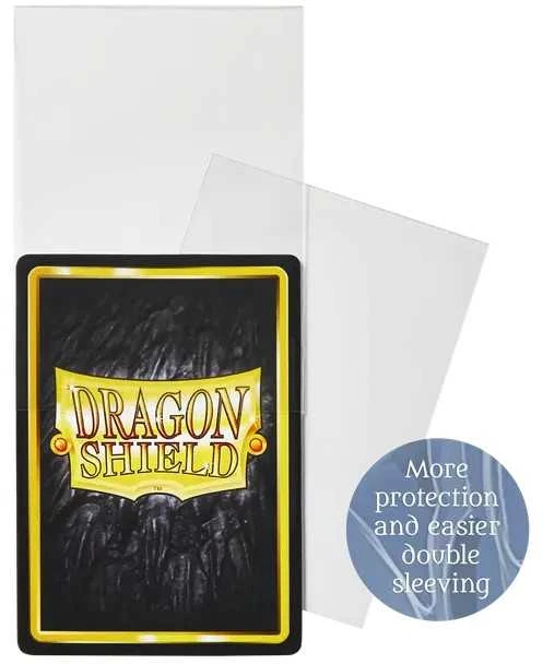 Dragon Shield Thick Clear Sleeves – Perfect Fit Clear (100 vnt.)