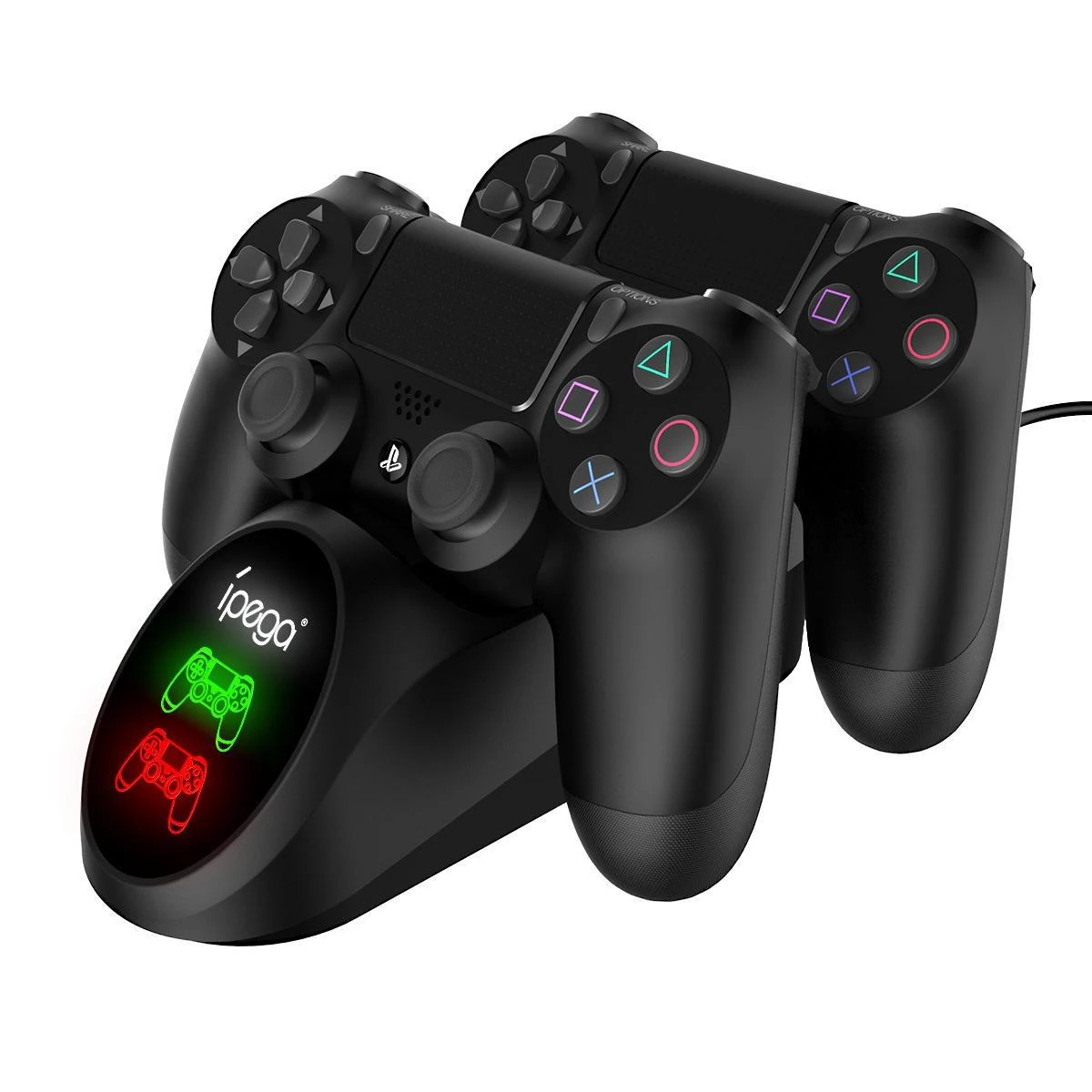 Ipega Dualshock 4 įkrovimo stotelė EXT port