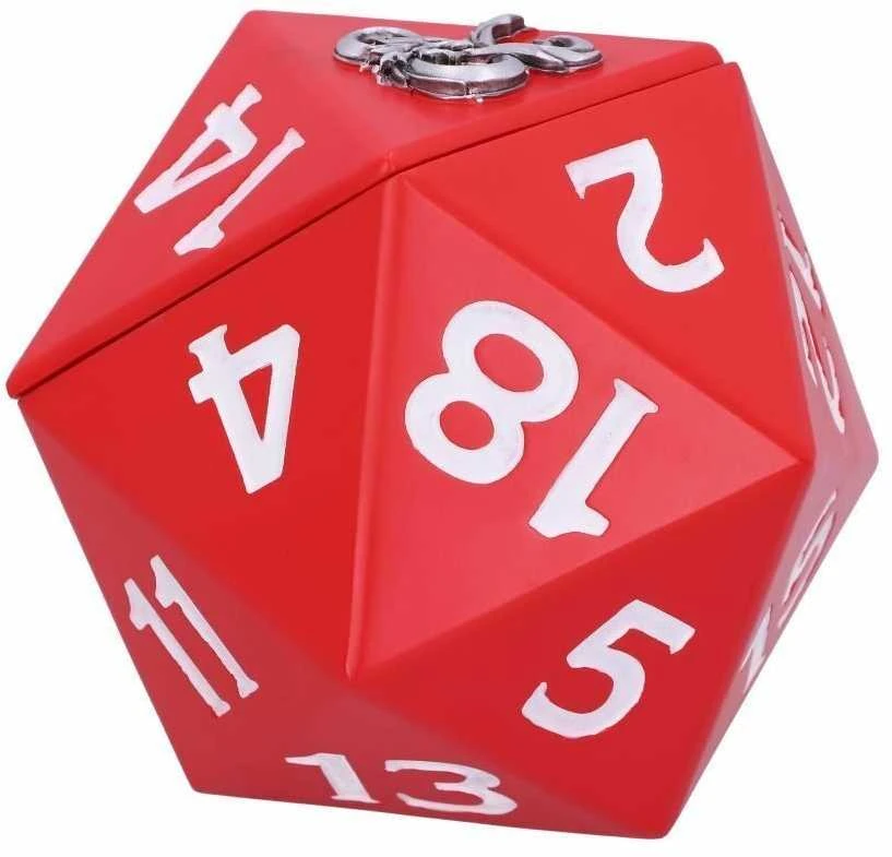Nemesis Now Dungeons & Dragons D20 kauliukų dėžutė