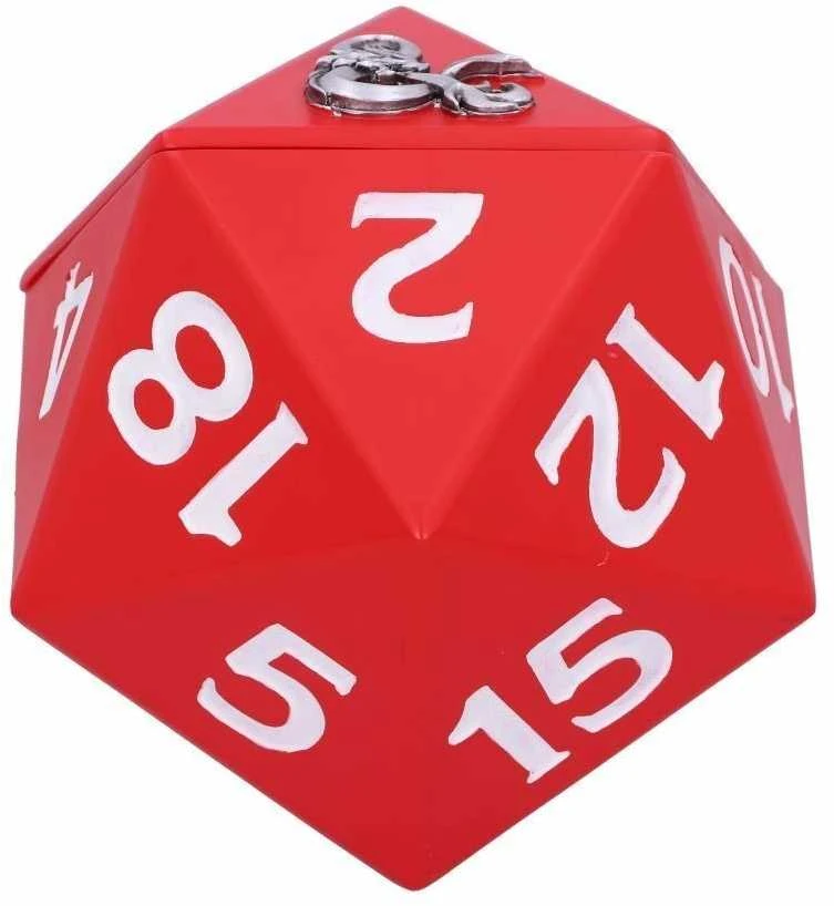 Nemesis Now Dungeons & Dragons D20 kauliukų dėžutė