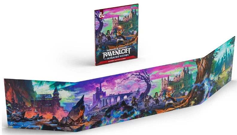 Dungeons & Dragons Ravenloft: Horrors Within DM Screen