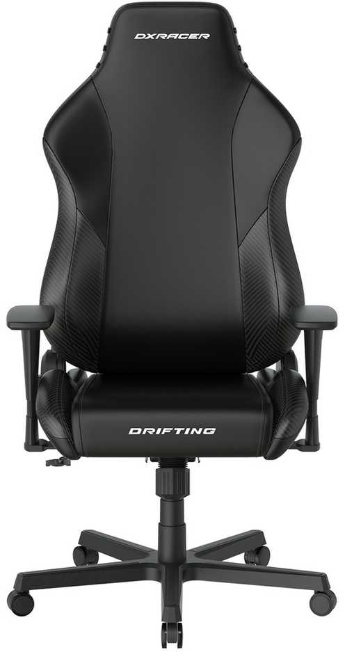 Ergonominė biuro ir žaidimų kėdė DXRacer DRIFTING L, EPU oda, juodos spalvos