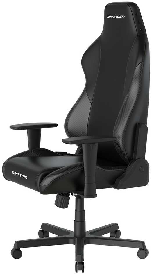 Ergonominė biuro ir žaidimų kėdė DXRacer DRIFTING L, EPU oda, juodos spalvos