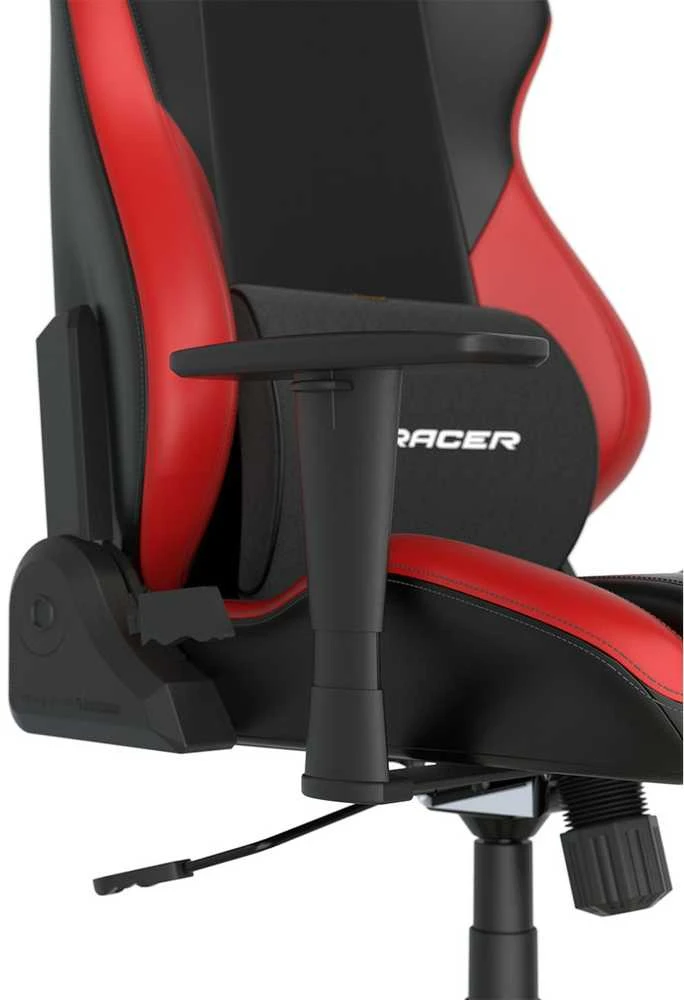 DXRACER DRIFTING L juoda/raudona ergonominė kėdė (epu oda)
