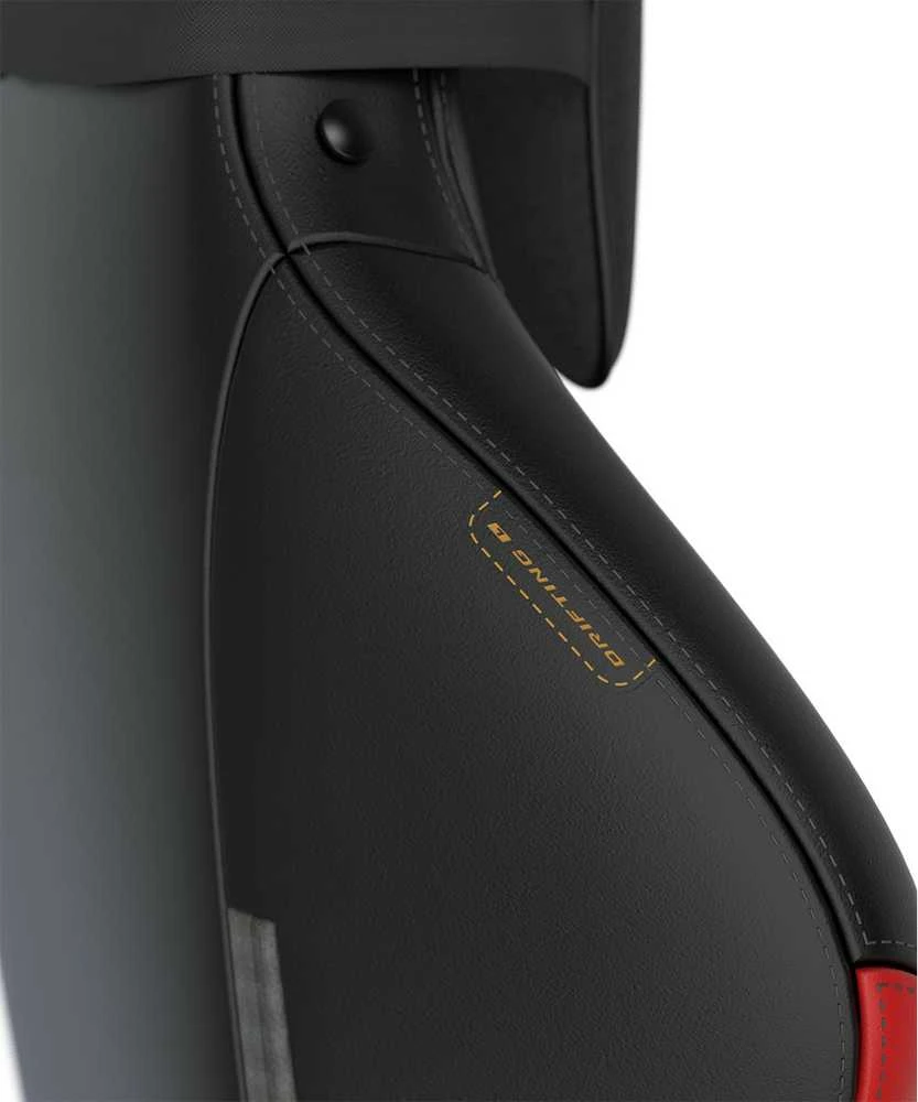 DXRACER DRIFTING L juoda/raudona ergonominė kėdė (epu oda)